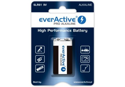everActive 6LR61/9V Pro Alkaline 1 szt
