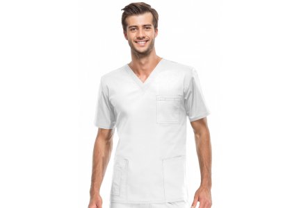 Bluza Core Stretch V-neck Top M Biały 4725/WHTW/S