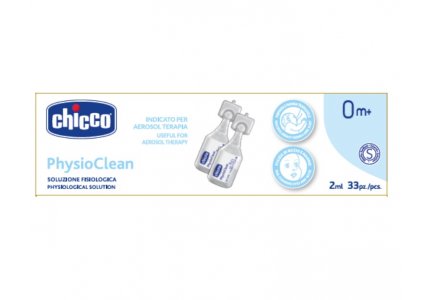 Chicco Physio Clean ampułki 2ml-33 sztuk
