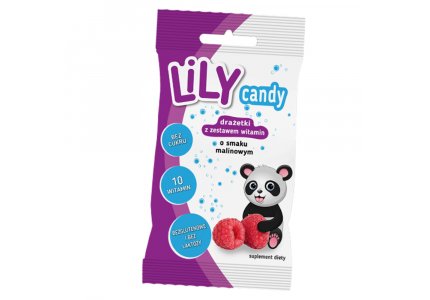 Drażetki LiLY Candy z zestawem 10 witamin-1 sztuka