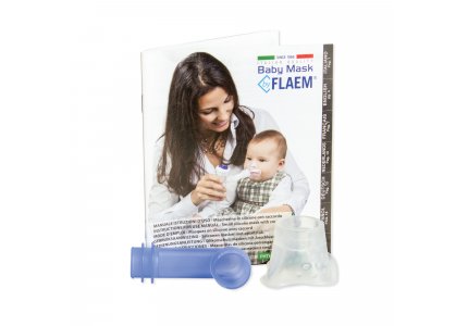 Maska dla noworodków od 0-1 miesięca do inhalatora FLAEM