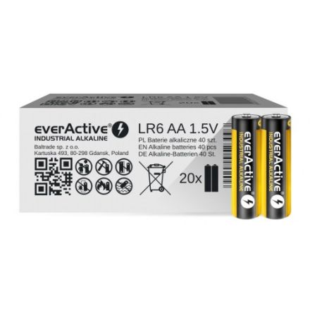 everActive LR6/AA Industrial Alkaline