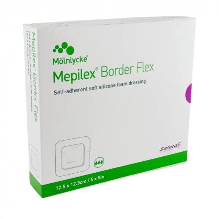 Opatrunek Mepilex Border FLEX 12,5 x 12,5 /opk. 5 szt