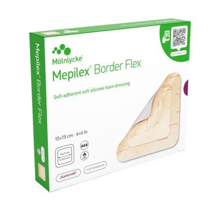 Opatrunek Mepilex Border FLEX 15 x 15 /opk. 5 szt