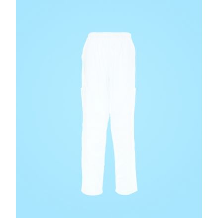 Spodnie męskie - białe 89040/WHTT/XXS