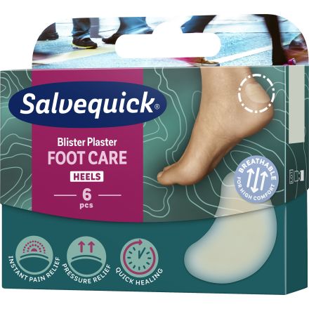 Salvequick Foot Care Blister-6 sztuk