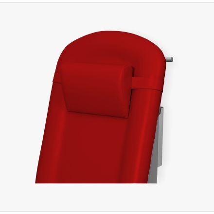 Zagłówek do fotela FoZa model Zagłówek Czerwony 11