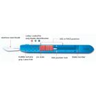 GIMA "SAFETY"DISPOSABLE SCALPELS N. 10 - sterile