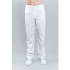 Spodnie białe męskie klasyczne  76001/WHTH/56