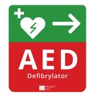 Tablica kierunkowa do defibrylatora AED 