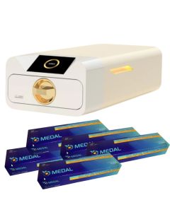 AUTOKLAW ENBIO Gold Beauty Edition 2,7L Klasa B+5 opakowań torebek do sterylizacji 90 mm x 230 mm w PREZENCIE