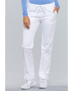 Spodnie Mid Rise Slim Drawsting Pant 4203/WHTW/XXS