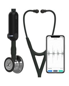 Stetoskop elektroniczny 3M™ Littmann® CORE-8869-czarny-mirror finish