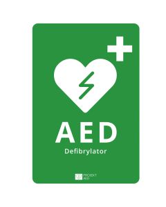Tablica informacyjna AED