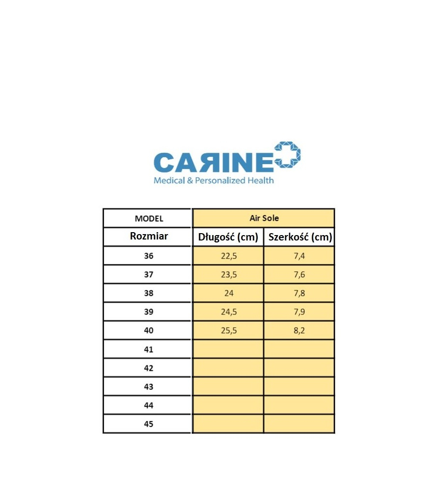 Tabela_RozmiarÃ³w_obuwia_Carine -sole